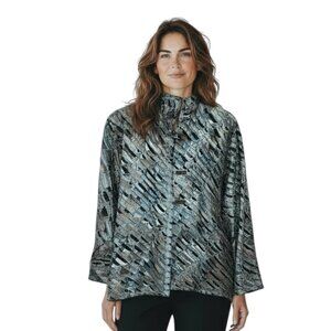 Vintage Tim Harding Art to Wear Layered‎ Indian Silk Jacket